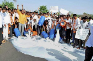 Farmers protest