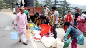 water shortage