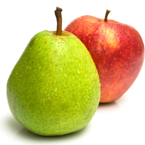 apples and pears