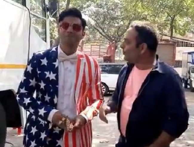 Varun Dhawan welcomed US President Donald Trump in a funny manner, later  deleted video - News Samachar