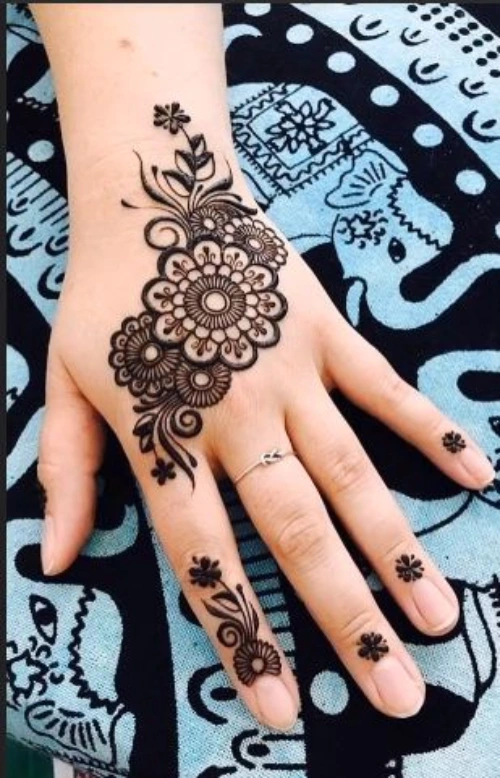 Easy Mehandi Designs