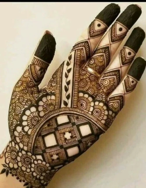 Easy Mehandi Designs