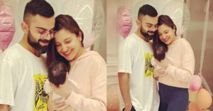Anushka Sharma shares her first photo with Virat Kohli and daughter
