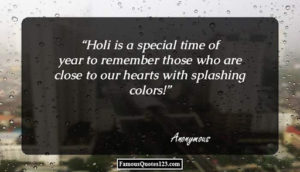 Holi Status and Quotes