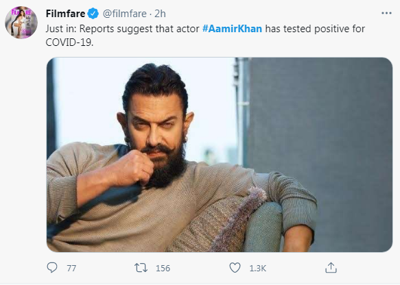 Aamir khan's covid 