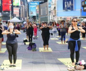 Yoga Day celebrated from India