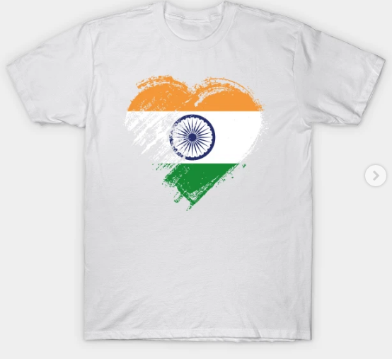 “I Love India” Printed T-shirts