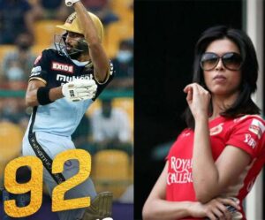 RCB team piled on 92 runs