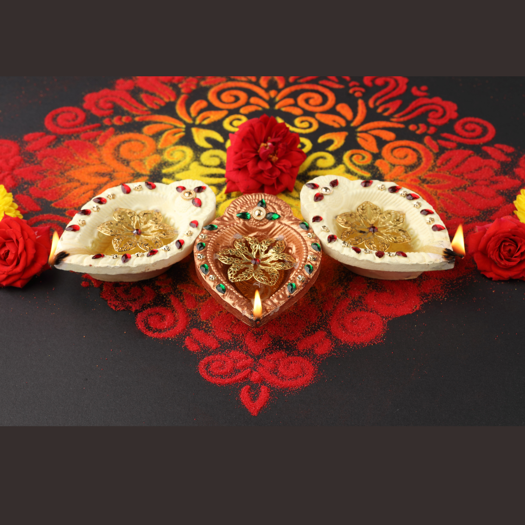 Beautiful Corner Rangoli Designs