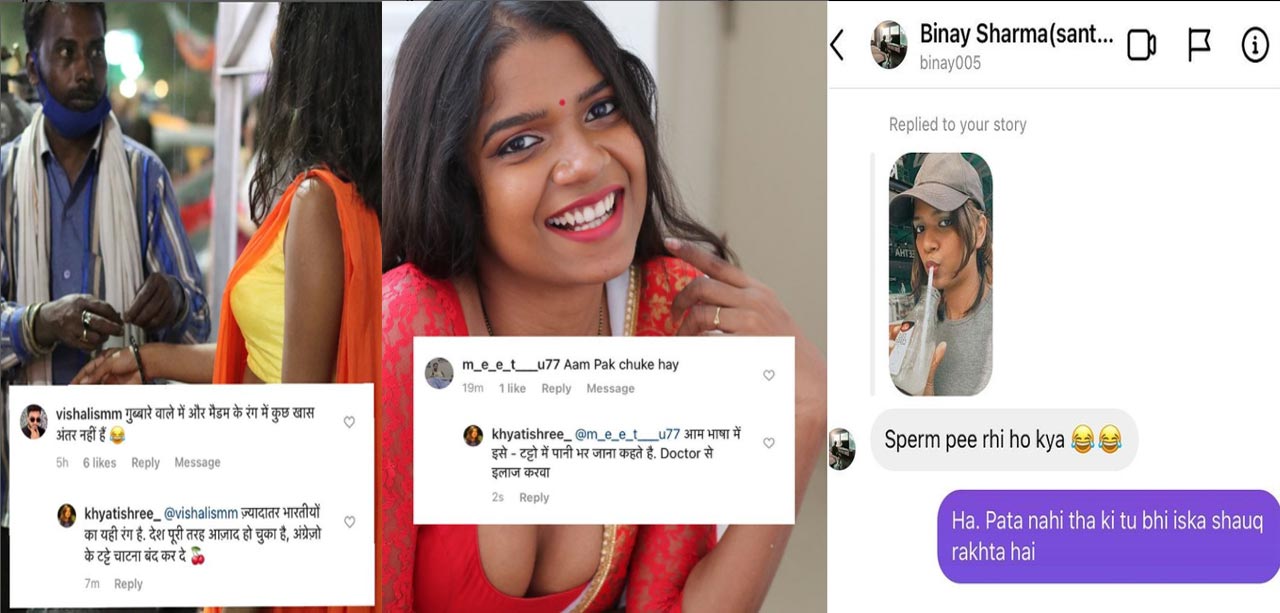 Reply to online trolls and abuses