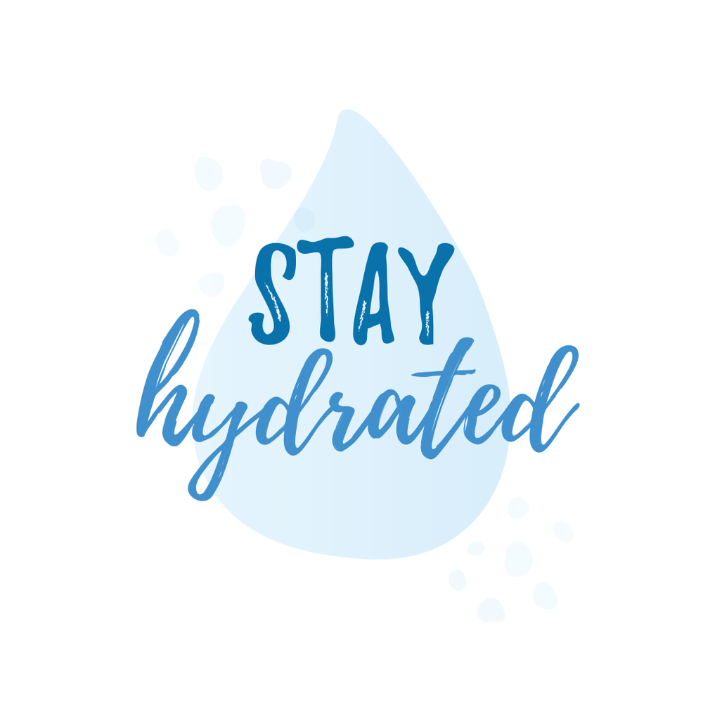 stay hydrated