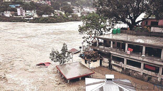 Uttarakhand Rains: Flood Like Situation In Yamkeshwar,Satrudra River In Spate