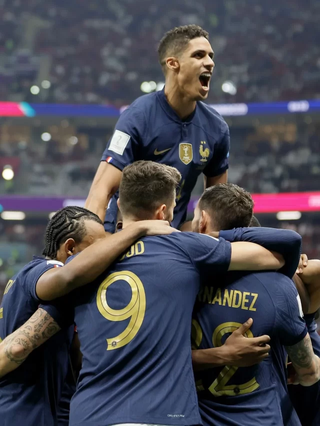 France defeated Morocco 2-0 in the FIFA World Cup semifinals