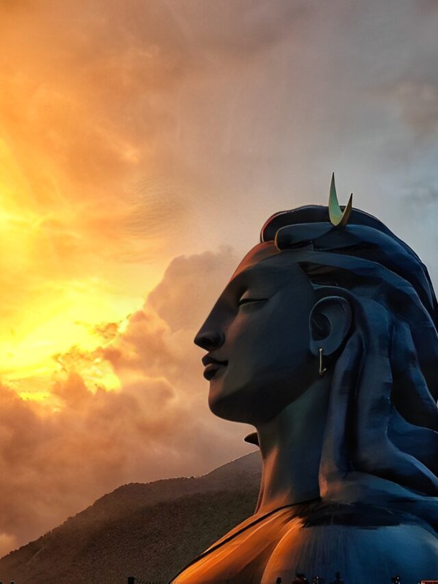 Adiyogi Shiva statue