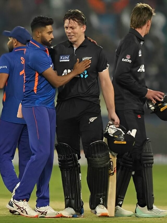 India VS New Zealand