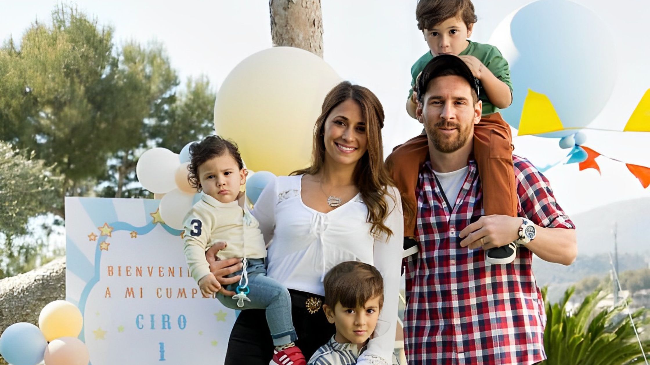 Ciro Messi 1st birthday 