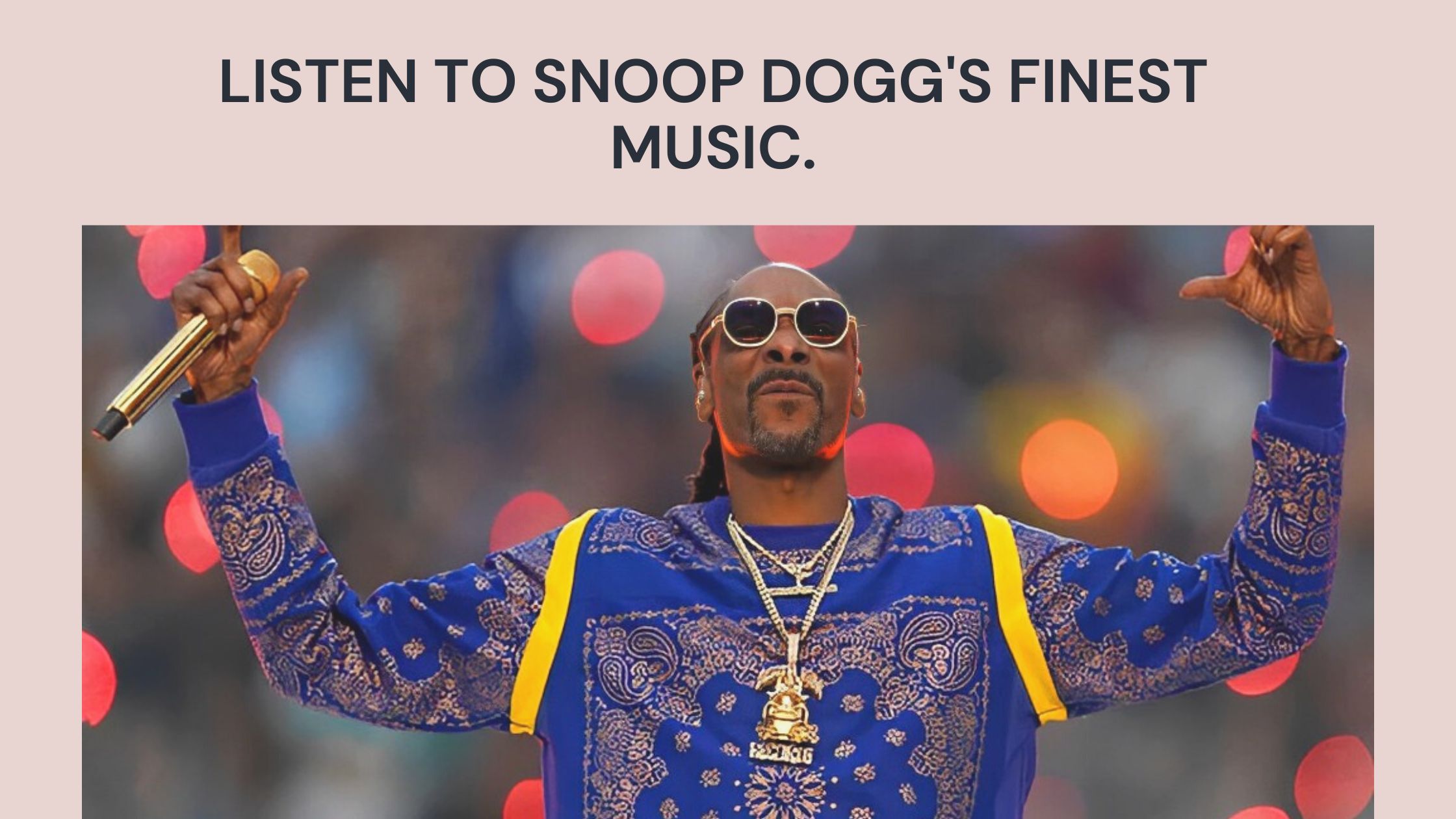 Snoop Dogg songs