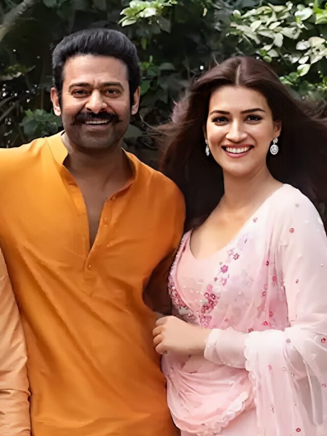 Kriti Sanon and Prabhas