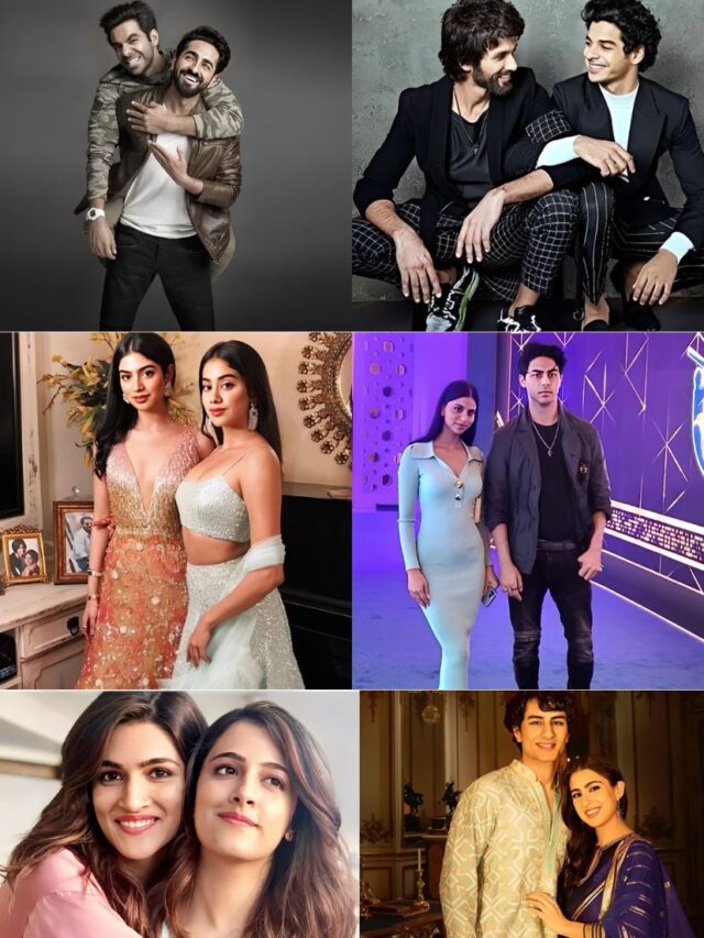 Bollywood Siblings