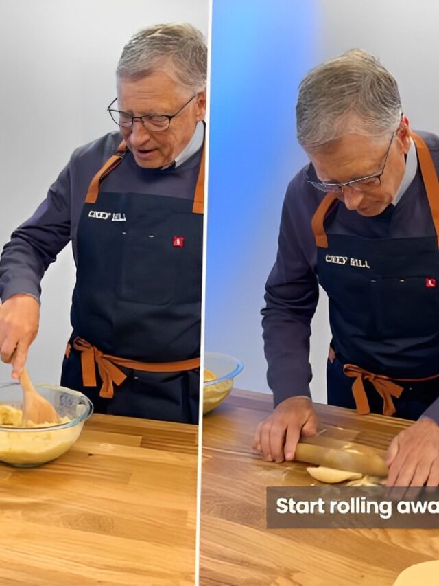 Bill gates making roti