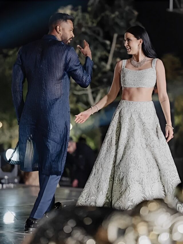 Hardik Pandya and Natasha Sangeet