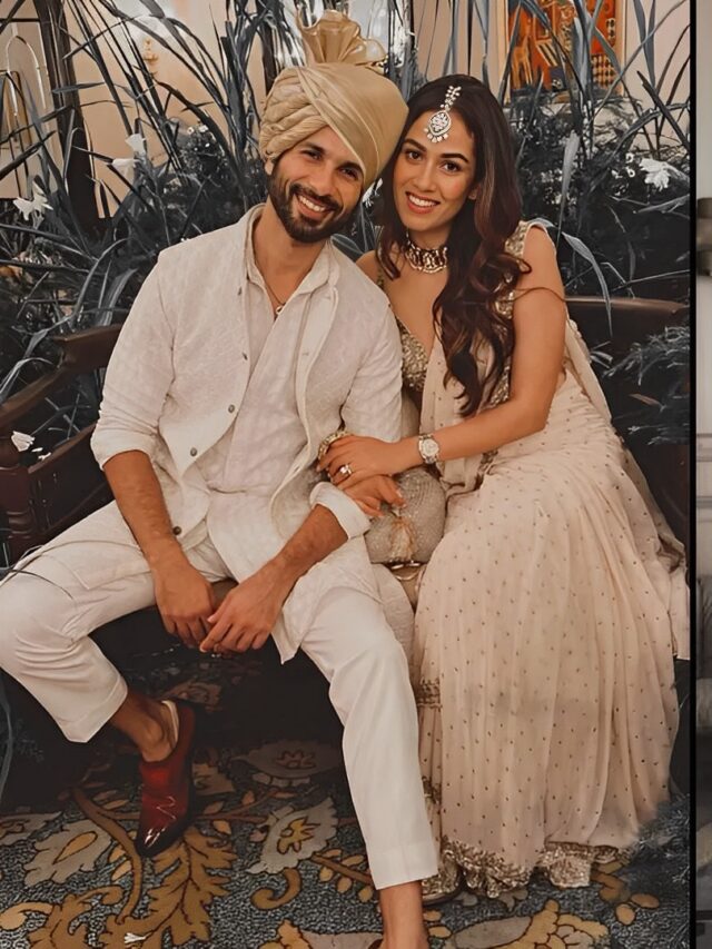 Shahid Kapoor and Mira Rajput