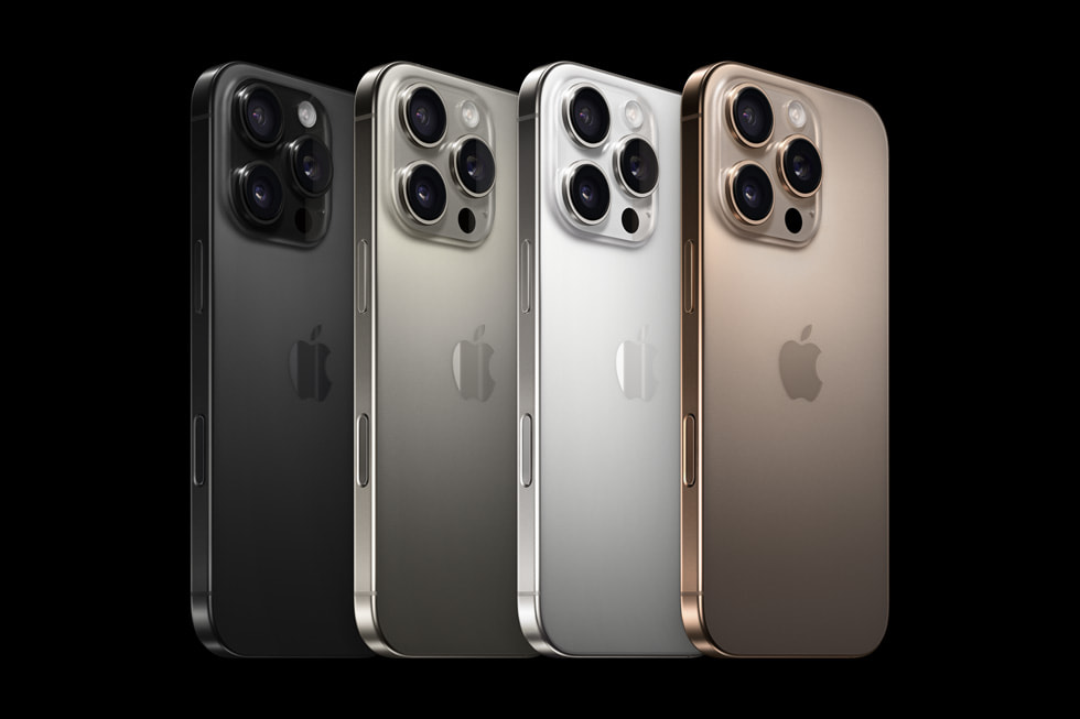 iPhone 16, iPhone 16 Plus, iPhone 16 Pro, and iPhone 16 Pro Max- photos