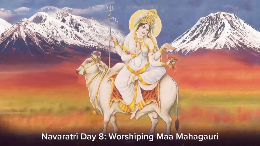 Mahagauri- nav durga images