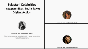 Pakistani Celebrities Instagram Ban