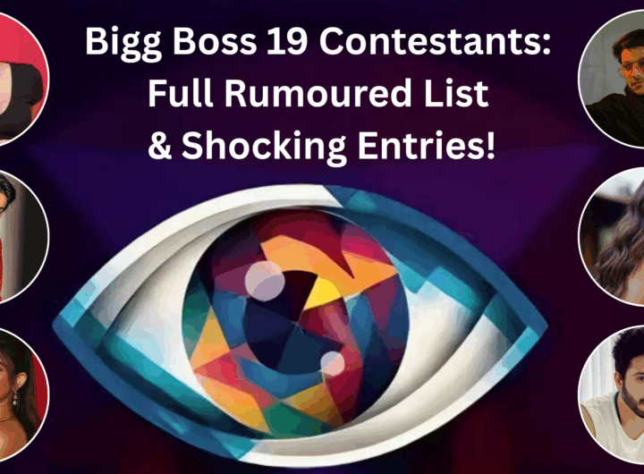 Bigg Boss 19 Contestants