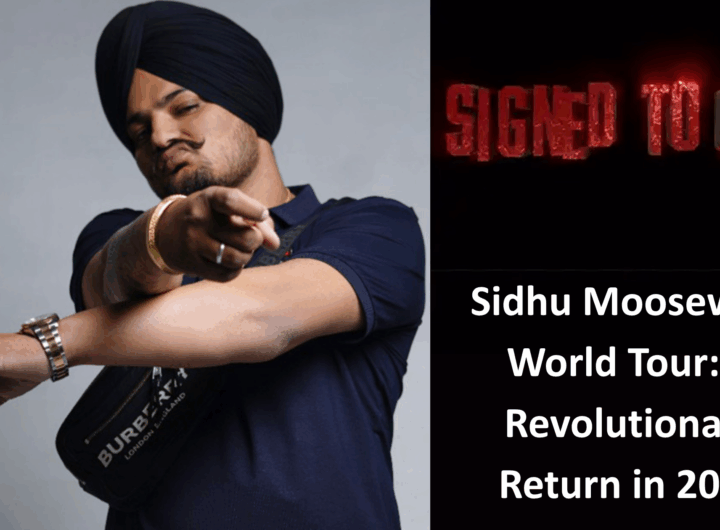 Sidhu Moosewala World Tour