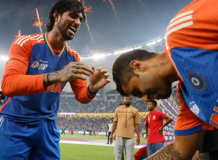 INDIA CHAMPIONS, PAR BIN-TROPHY CELEBRATION! - ASIA CUP 2025