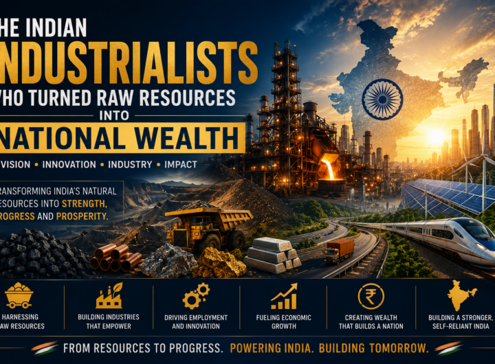 The Indian Industrialists Who Turned Raw Resources Into National Wealth
