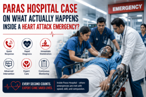 Paras Hospital Case on What Actually Happens Inside a Heart Attack Emergency