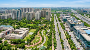 Luxury Apartments in Ghaziabad located in Indirapuram with modern residential towers, landscaped gardens, and premium lifestyle amenities.