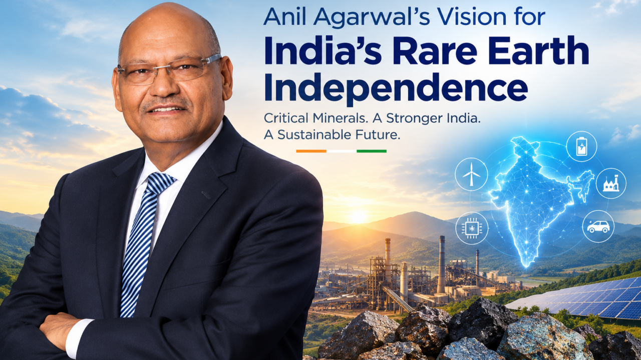 Anil Agarwal's Vision for India's Rare Earth Independence