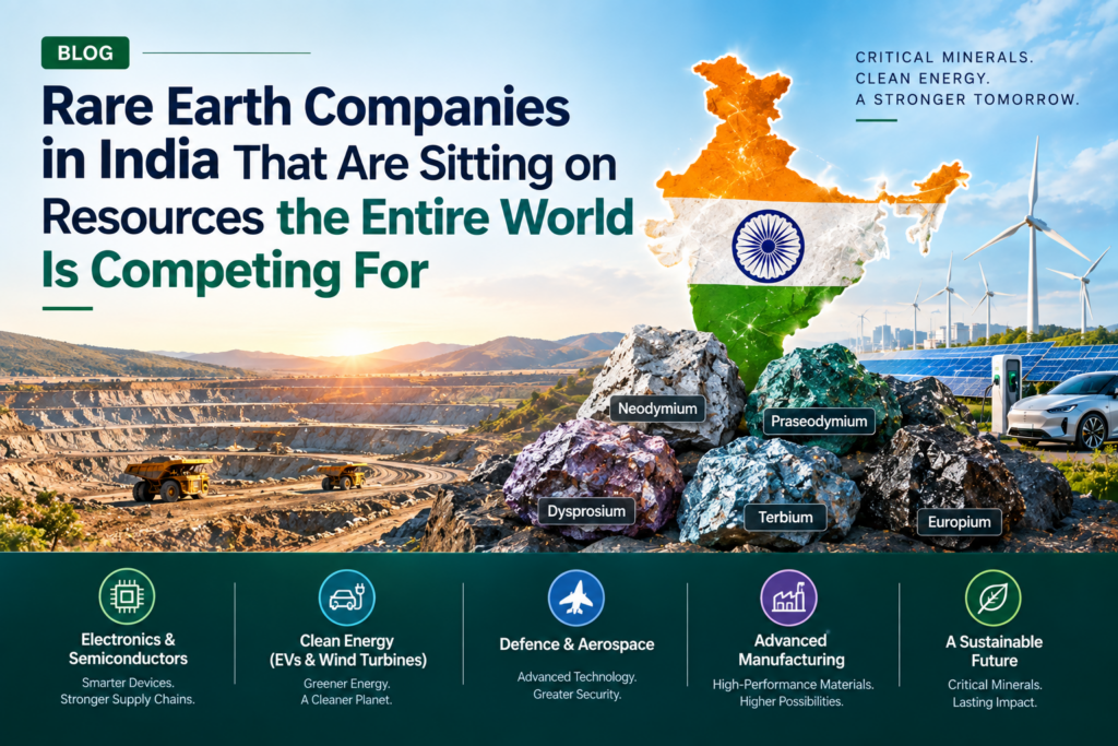Rare Earth Companies in India That Are Sitting on Resources the Entire World Is Competing For