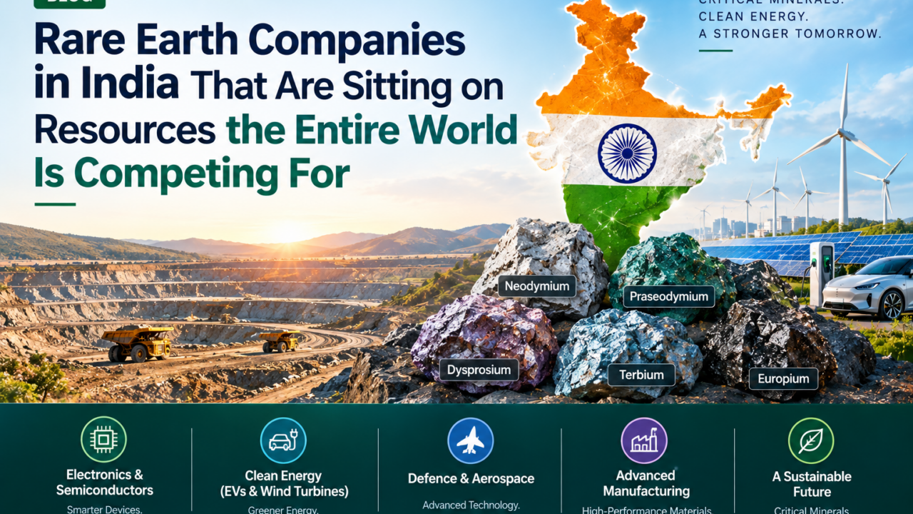 Rare Earth Companies in India That Are Sitting on Resources the Entire World Is Competing For