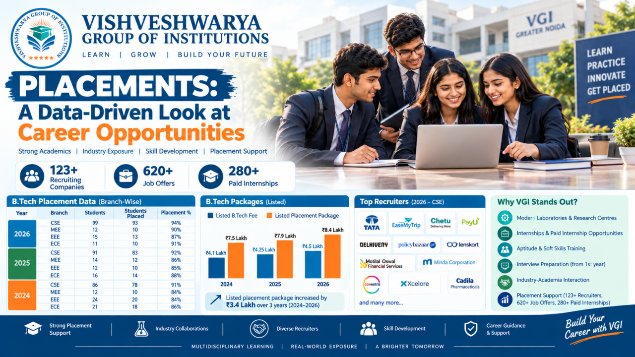 VGI Placement Data and Career Opportunities